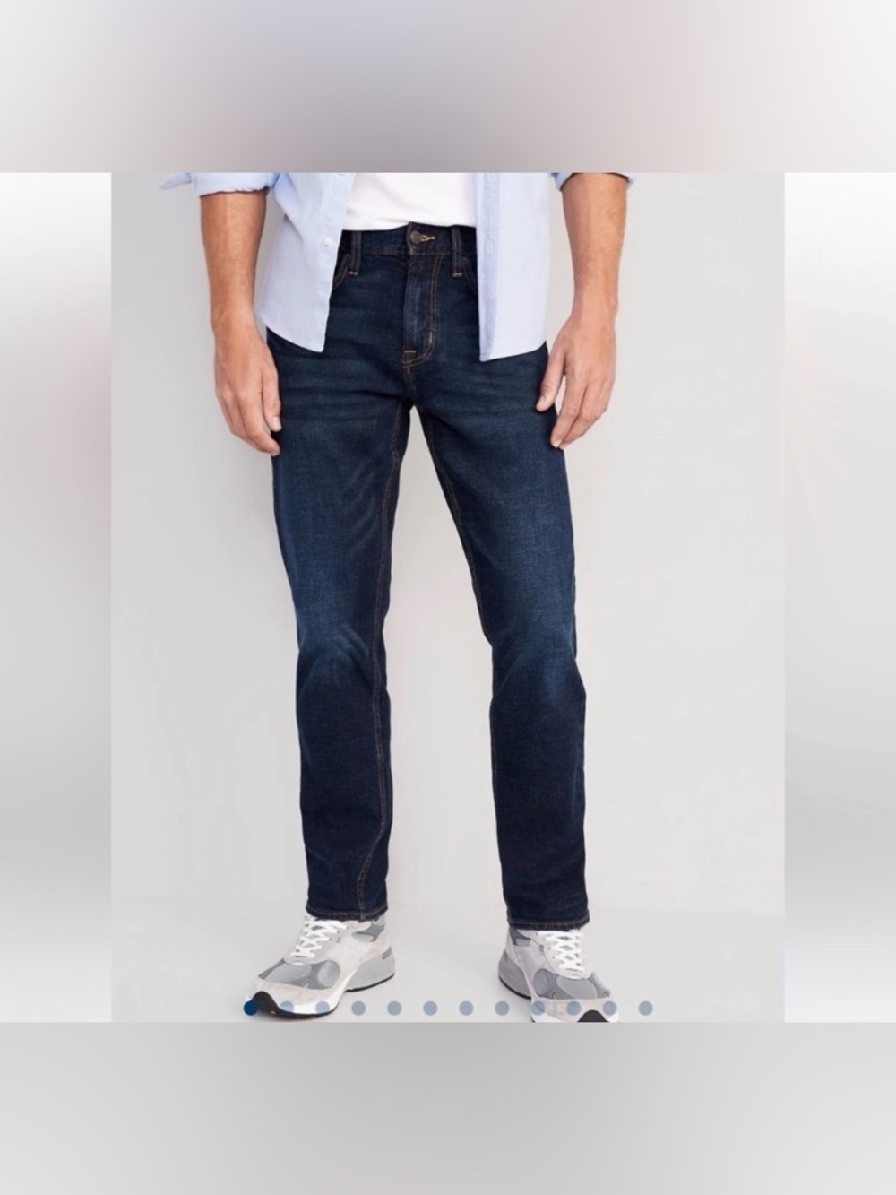 Old Navy Denim Jeans Dark Slim Built Fit Size 40